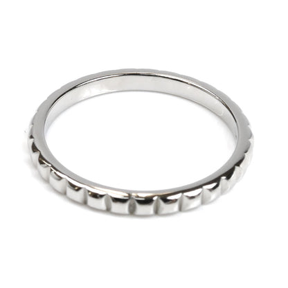 Boucheron ブシュロン Pt950プラチナ クルドパリ スモール リング・指輪 JAL01160 11号 51 2.7g レディース【中古】【美品】