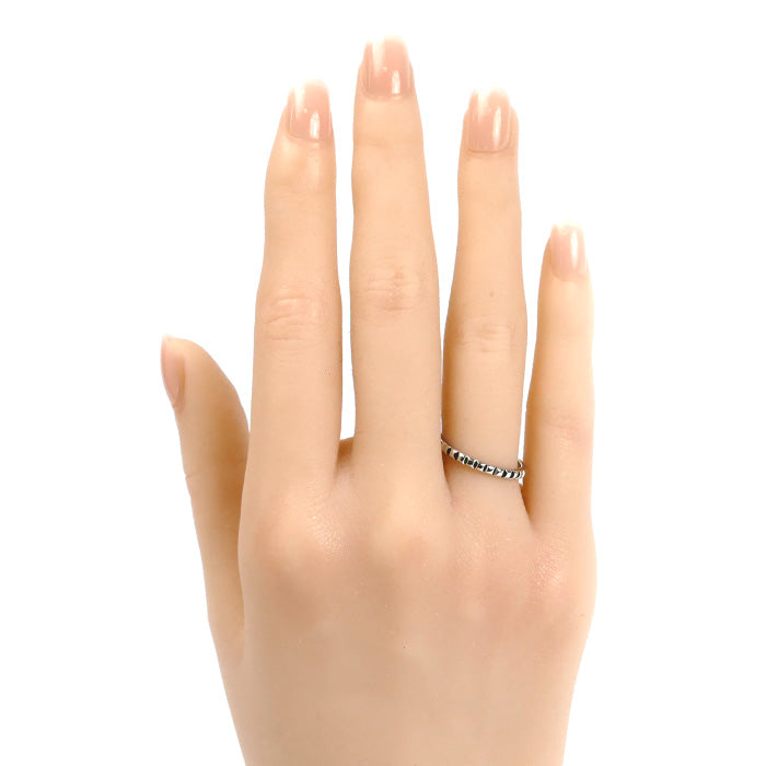 Boucheron ブシュロン Pt950プラチナ クルドパリ スモール リング・指輪 JAL01160 11号 51 2.7g レディース【中古】【美品】