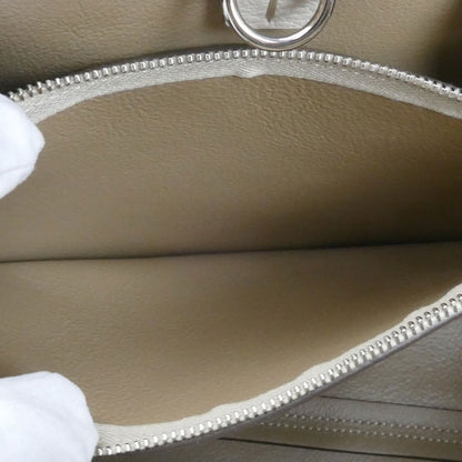 TOD’S トッズ Tタイムレス レザーバッグ ミニ 2Wayショルダーバッグ オフホワイトベージュ XBWAPAFL100QRI9O22 レディース【中古】【美品】