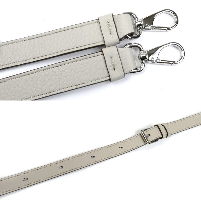 TOD’S トッズ Tタイムレス レザーバッグ ミニ 2Wayショルダーバッグ オフホワイトベージュ XBWAPAFL100QRI9O22 レディース【中古】【美品】