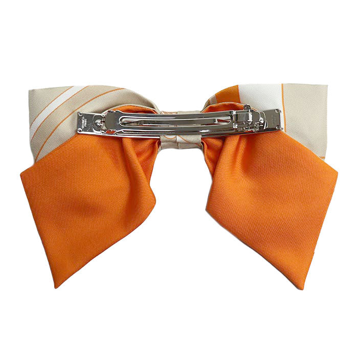 HERMES エルメス シルク グルネルGM バレッタ レディース【中古】【美品】