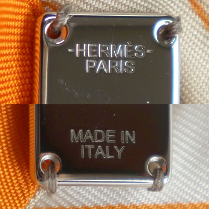HERMES エルメス シルク グルネルGM バレッタ レディース【中古】【美品】