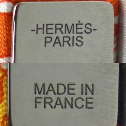 HERMES エルメス シルク エクリプスGM バレッタ レディース【中古】【美品】