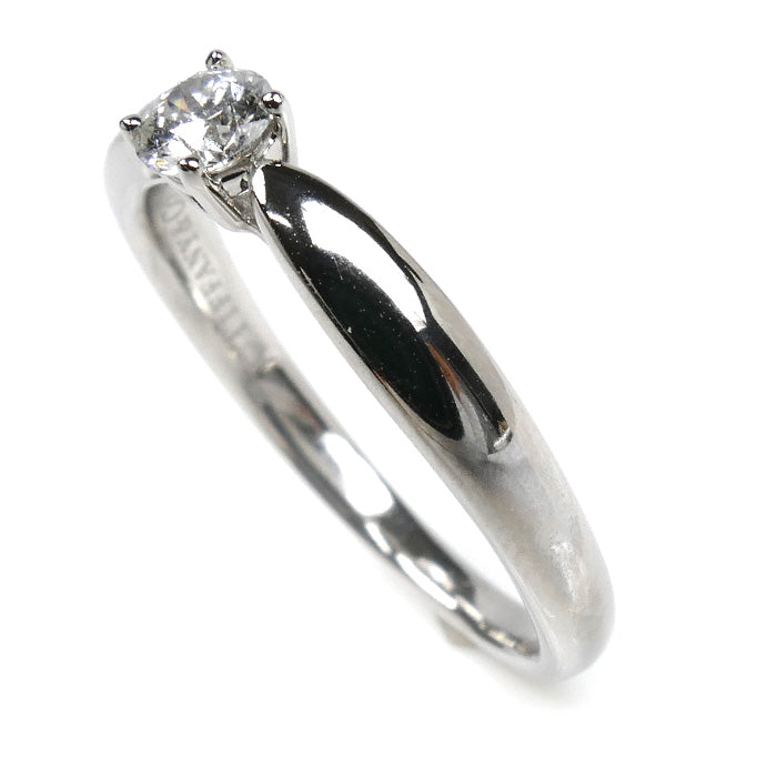 TIFFANY&Co. ティファニー Pt950プラチナ ハーモニー リング・指輪 ダイヤモンド0.20ct 9号 3.3g レディース【中古】【美品】
