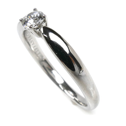 TIFFANY&Co. ティファニー Pt950プラチナ ハーモニー リング・指輪 ダイヤモンド0.20ct 9号 3.3g レディース【中古】【美品】