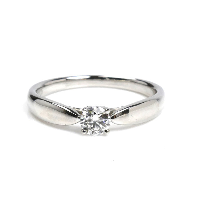 TIFFANY&Co. ティファニー Pt950プラチナ ハーモニー リング・指輪 ダイヤモンド0.20ct 9号 3.3g レディース【中古】【美品】