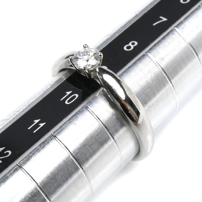 TIFFANY&Co. ティファニー Pt950プラチナ ハーモニー リング・指輪 ダイヤモンド0.20ct 9号 3.3g レディース【中古】【美品】