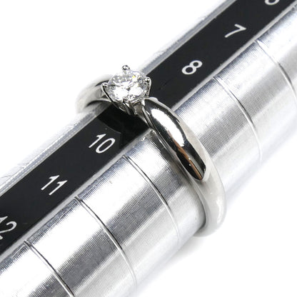TIFFANY&Co. ティファニー Pt950プラチナ ハーモニー リング・指輪 ダイヤモンド0.20ct 9号 3.3g レディース【中古】【美品】