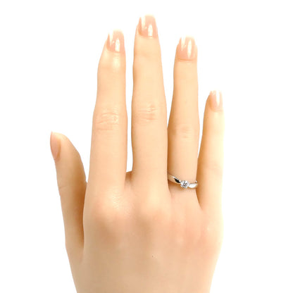TIFFANY&Co. ティファニー Pt950プラチナ ハーモニー リング・指輪 ダイヤモンド0.20ct 9号 3.3g レディース【中古】【美品】