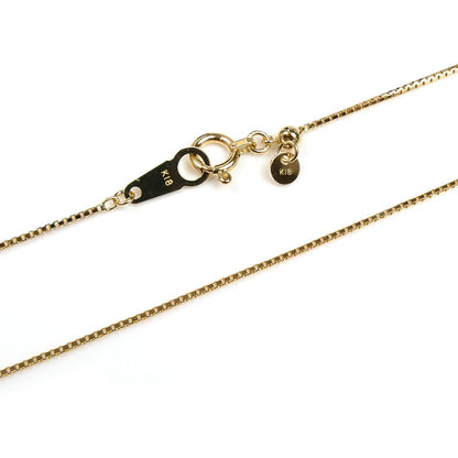 ゆきざき K18YG イエローゴールド リッチクロス ネックレス W50217.2.6 ダイヤモンド0.50ct 3.3g ～50cm レディース【中古】