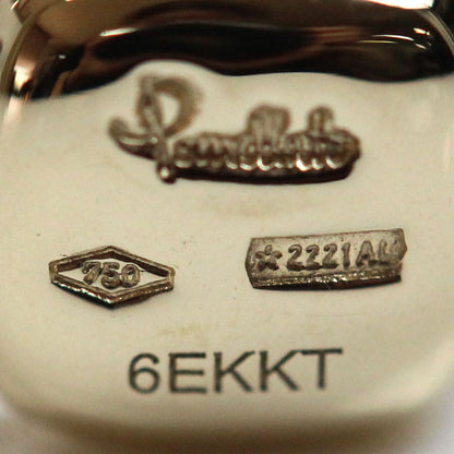 Pomellato ポメラート K18ゴールド ヌード プチ ホワイトトパーズ ネックレス 6.1g 38/40/42cm レディース【中古】【美品】