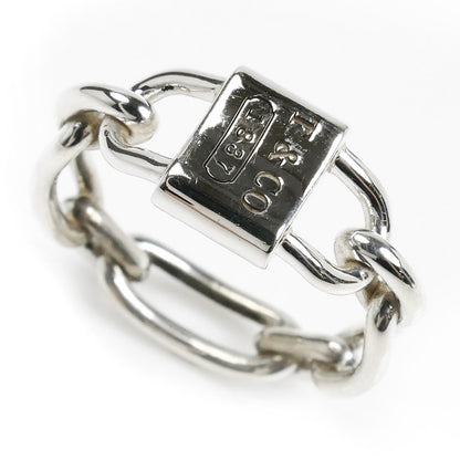 TIFFANY&Co. ティファニー Ag925 1837スモールダブルロック リング・指輪 15号 5.5g レディース【中古】