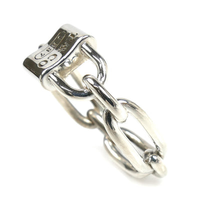 TIFFANY&Co. ティファニー Ag925 1837スモールダブルロック リング・指輪 15号 5.5g レディース【中古】