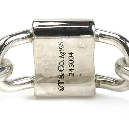 TIFFANY&Co. ティファニー Ag925 1837スモールダブルロック リング・指輪 15号 5.5g レディース【中古】