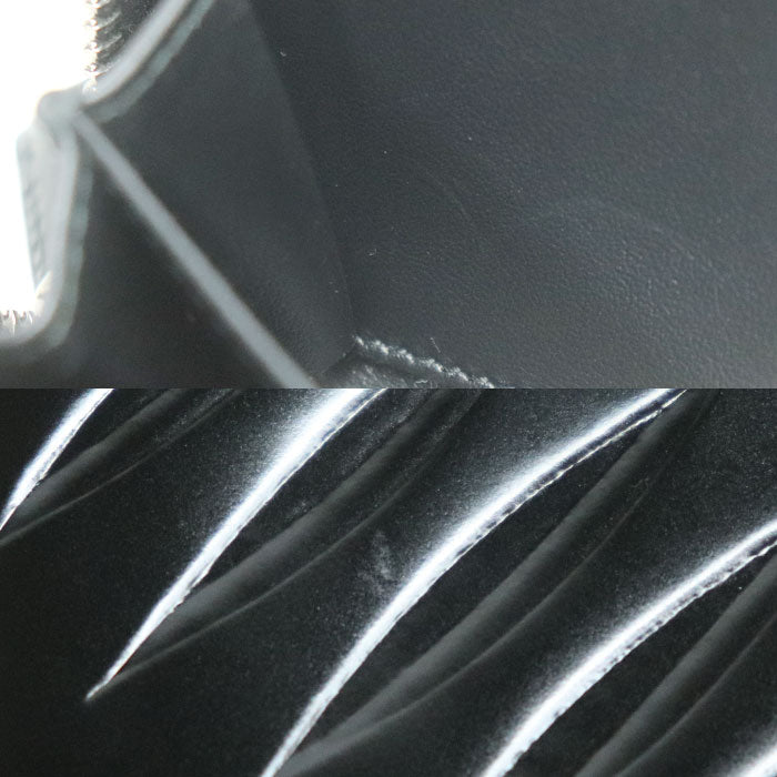 PRADA プラダ ラウンドファスナー コインケース ブラック 2MM003 IC レディース【中古】【美品】