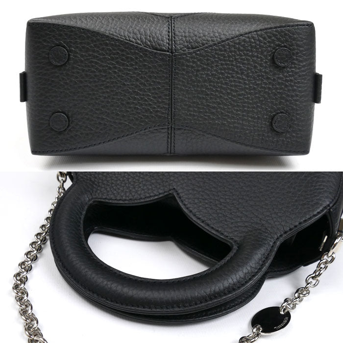 TIFFANY&Co. ティファニー リターントゥティファニー 2Way ハンドバッグ ブラック レディース【中古】【美品】