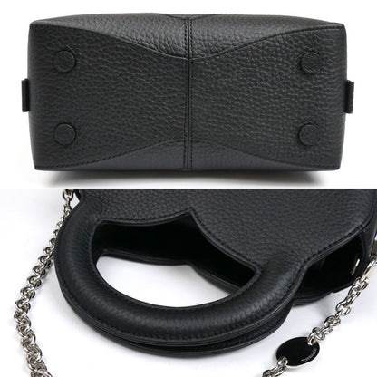 TIFFANY&Co. ティファニー リターントゥティファニー 2Way ハンドバッグ ブラック レディース【中古】【美品】