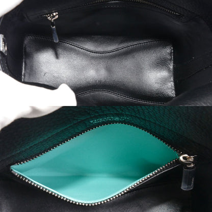 TIFFANY&Co. ティファニー リターントゥティファニー 2Way ハンドバッグ ブラック レディース【中古】【美品】