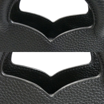 TIFFANY&Co. ティファニー リターントゥティファニー 2Way ハンドバッグ ブラック レディース【中古】【美品】