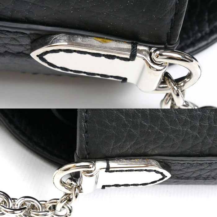 TIFFANY&Co. ティファニー リターントゥティファニー 2Way ハンドバッグ ブラック レディース【中古】【美品】