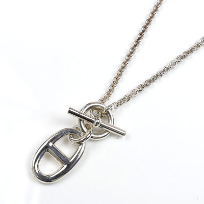 HERMES エルメス Ag925 シェーヌダンクル アミュレット ネックレス H104141B 00 9.7g 40cm レディース【中古】