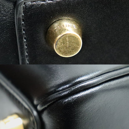 CELINE セリーヌ 16セーズ クラシック 2Way ハンドバッグ ブラック 187373BEY.38NO レディース【中古】【美品】