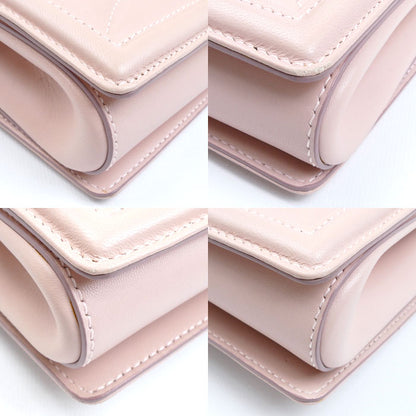 DOLCE&GABBANA ドルチェアンドガッバーナ ディヴォーション チェーン ショルダーバッグ ピンク BB6652 レディース【中古】