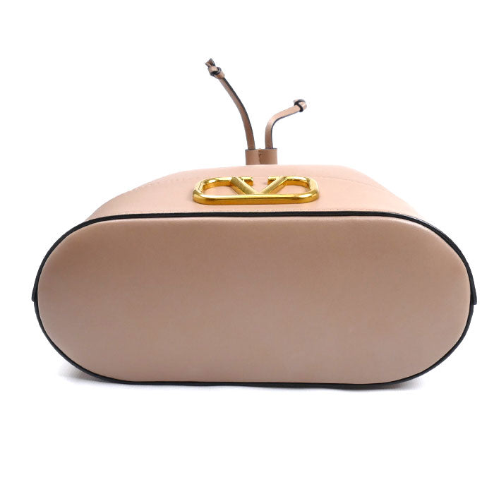 Valentino Garavani ヴァレンティノ・ガラヴァーニ Vロゴ チェーン ショルダーバッグ ピンク 4W2P0T83HPF GF9 レディース【中古】【美品】