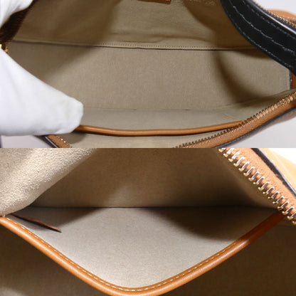 TOD’S トッズ Tタイムレス スモールホーボー 2Wayショルダーバッグ ブラウン XBWTSAE02005OU175S レディース【中古】