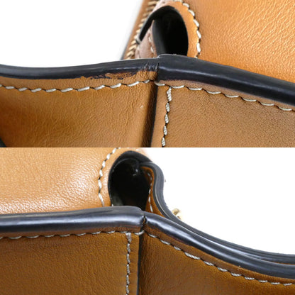 TOD’S トッズ Tタイムレス スモールホーボー 2Wayショルダーバッグ ブラウン XBWTSAE02005OU175S レディース【中古】