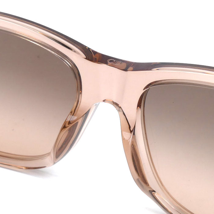 Christian Dior クリスチャンディオール DiorSignature サングラス ブラウン S6U レディース 54□17 135【中古】【美品】