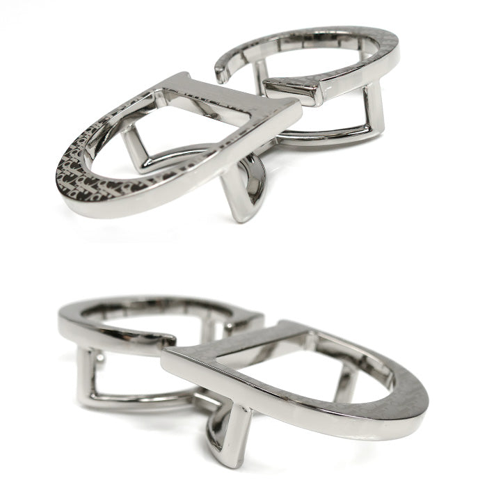Dior ディオール メタル 35mm CDロゴ オブリーク バックル 4907PLMET H02K ユニセックス【中古】【極美品】