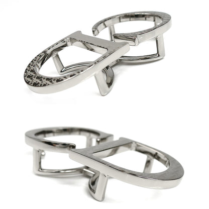 Dior ディオール メタル 35mm CDロゴ オブリーク バックル 4907PLMET H02K ユニセックス【中古】【極美品】