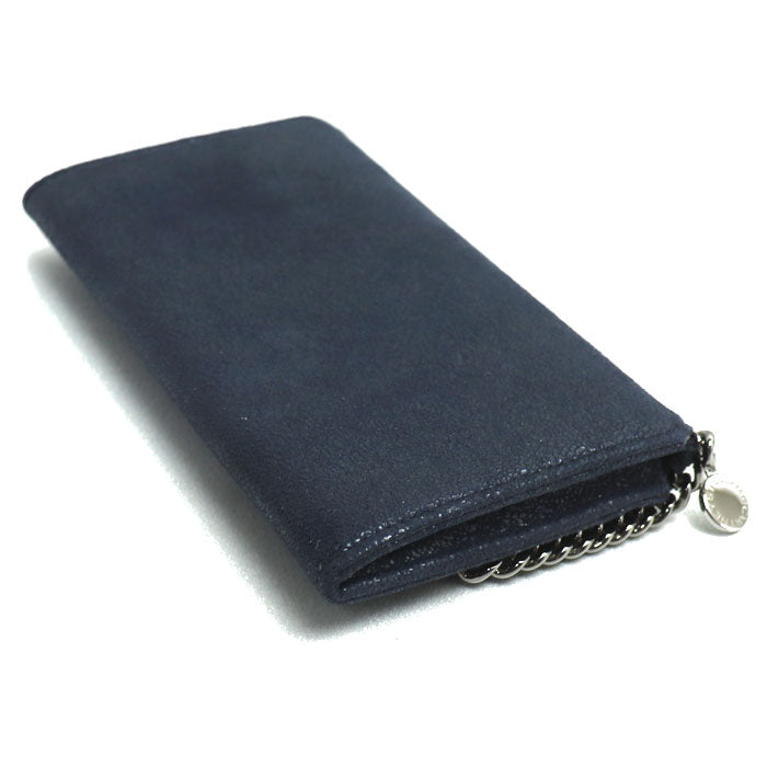 Stella McCartney ステラマッカートニー ファラベラ ロングウォレット 長財布 ネイビー 430999 W9132 レディース【中古】【美品】