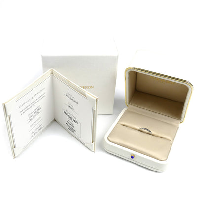 Boucheron ブシュロン Pt950プラチナ クルドパリ ミディアム リング・指輪 JAL00109 13.5号 54 4.8g レディース【中古】【美品】