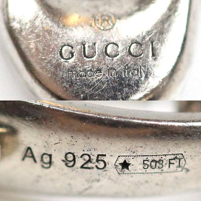 GUCCI グッチ シルバー925 タイガーヘッド ネックレス 433608 17.2g 60cm メンズ【中古】