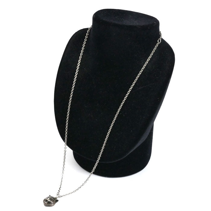 GUCCI グッチ シルバー925 タイガーヘッド ネックレス 433608 17.2g 60cm メンズ【中古】