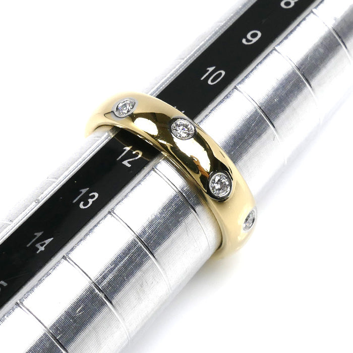 TIFFANY&Co. ティファニー K18YG/Pt950 ドッツ ダイヤ リング・指輪 11.5号 5.2g レディース【中古】【美品】