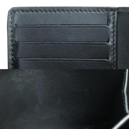 LOUIS VUITTON ルイ・ヴィトン ポルトフォイユ クレア コンパクトウォレット 三つ折り財布 マヒナ ブラック M82743 ICチップ レディース【中古】