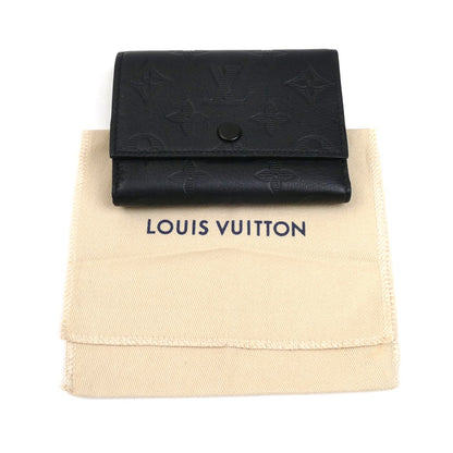 LOUIS VUITTON ルイ・ヴィトン ヴィクターウォレット コンパクトウォレット 三つ折り財布 モノグラムシャドウ ブラック M12635 ICチップ メンズ【中古】