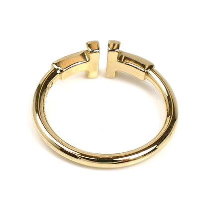 TIFFANY&Co. ティファニー K18YG イエローゴールド Tワイヤー リング・指輪 60147340 11号 3.3g レディース【中古】【美品】
