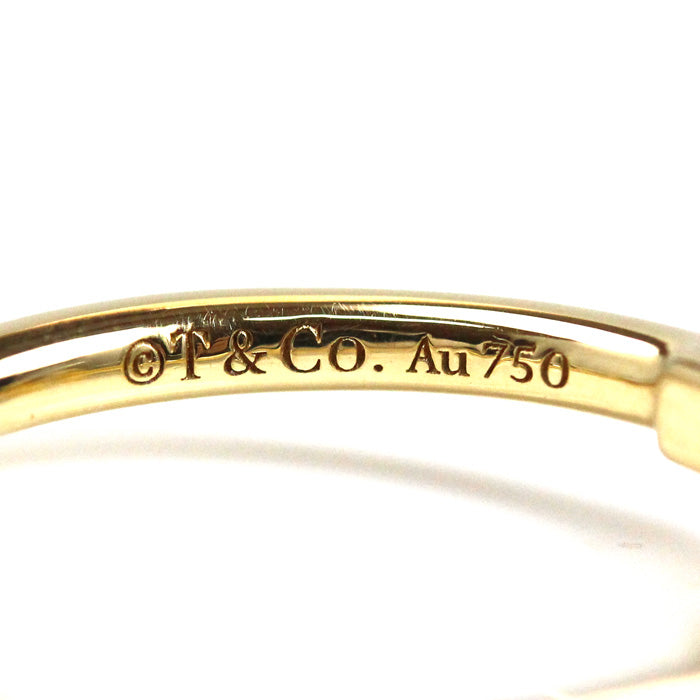 TIFFANY&Co. ティファニー K18YG イエローゴールド Tワイヤー リング・指輪 60147340 11号 3.3g レディース【中古】【美品】
