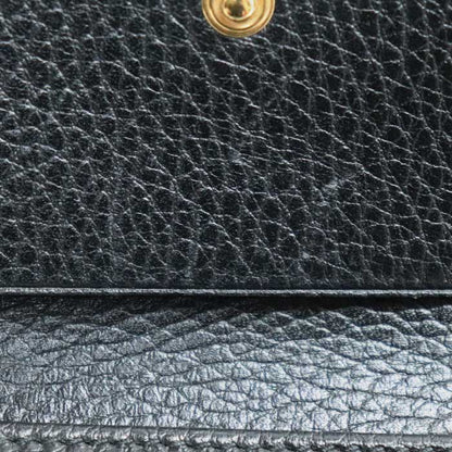 GUCCI グッチ GGマーモント コンパクトウォレット 三つ折り財布 ブラック 644407 レディース【中古】【美品】