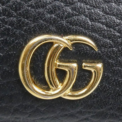 GUCCI グッチ GGマーモント キーケース ブラック×ベージュ 456118 17WAG 1283 レディース【中古】