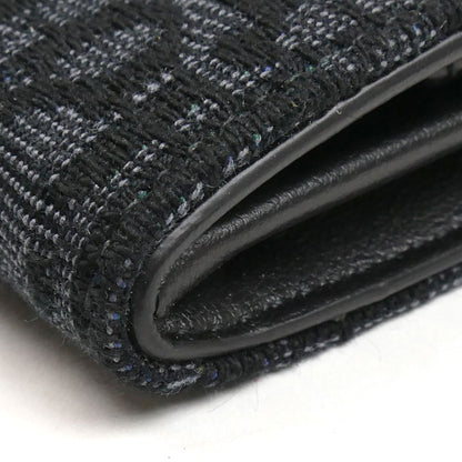 Dior ディオール オブリーク コインケース ブラック 2ESCP049YSE ジャガード レディース【中古】【美品】