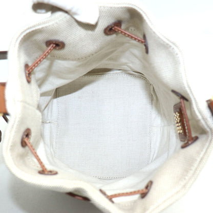 MIUMIU ミュウミュウ バケットバッグ ショルダーバッグ ベージュ/ブラウン 5BE090 レディース【中古】【美品】