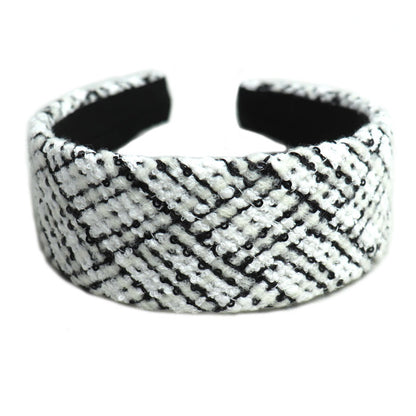 CHANEL シャネル ツイード ココマーク 23B ヘアアクセサリー カチューシャ AA9458 スパンコール レディース【中古】【美品】