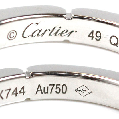 CARTIER カルティエ K18WG ホワイトゴールド マイヨンパンテール ハーフ ダイヤ リング・指輪 B4221049 9号 49 3.8g レディース【中古】【美品】