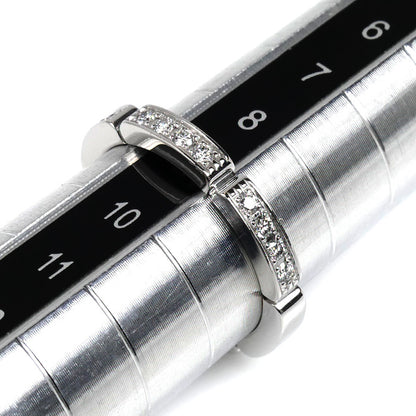 CARTIER カルティエ K18WG ホワイトゴールド マイヨンパンテール ハーフ ダイヤ リング・指輪 B4221049 9号 49 3.8g レディース【中古】【美品】