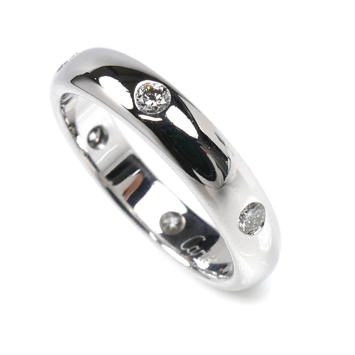 CARTIER カルティエ K18WG ホワイトゴールド ステラ ダイヤ リング・指輪 11.5号 52 5.0g レディース【中古】【美品】